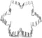 Snowflake Shaped Cookie Cutter for Christmas...