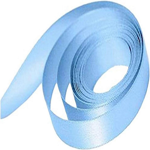 PAPILLON Single Face Satin Ribbon, 7/8" Wide X 100 Yards, Blue Mist...
