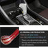 Bling Sparkly Gear Shift Knob Cover Bling Handle Cover Decorative Sticker Compatible with Mazda Accessories 2 3 6 CX3 CX5 CX8 CX9 Axela 2014-2019 ...