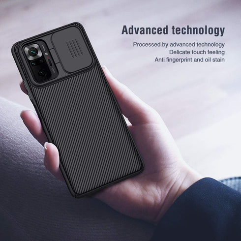 For Xiaomi redmi Note 10 Pro Case, CamShield Slim case Protective Cover with Camera Protector Hard PC TPU Ultra Thin Anti-Scratch Phone Case for R...