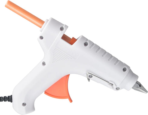 Glue Gun Fast Preheating Hot Melt Gun, Fit for Sealing Wax Rod (White)...