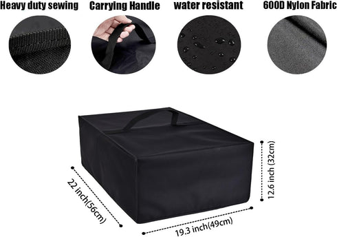 Microwave Oven Grill Cover Waterproof Heat-Resistant Dust-proof Protectivem Cover Case for Farberware Countertop Microwave 1000 Watts,1.1 cu ft/BL...