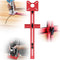4 in 1 Router Milling Groove Bracket,Cabinet Hardware Jig and Router Guide,Adjustable Router Circle Cutting Guide, Multifunctional Router Jig suit...