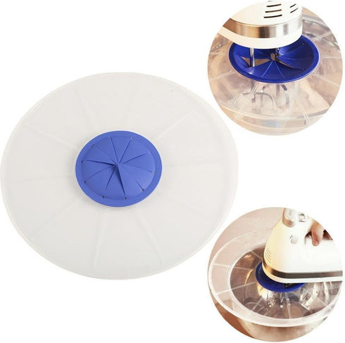 Silicone Cover Splash Cooking Guard Mixing Bowl Splatter Screen Baking Mixing Bowl Guard Covers Pots Shields...