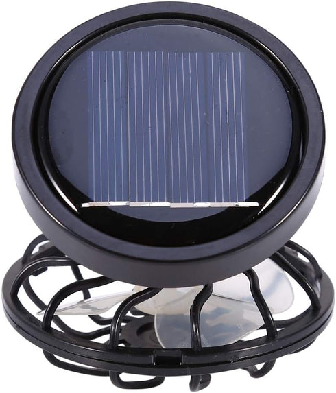 Electric Mini Solar Fan, Air Conditioner Cooling Cell Fan, Clip on Visor or Held by Hand, only Works in the Direct Sun...