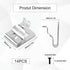 14pcs Belt Clips, 304 Stainless Steel Tool Hook Clips for Belt Replacement for Dewalt 20V Power Tools and Screws Drill Belt Holder...