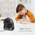 FARADAY USB Desk Fans 5 Inches Portable Table Fans 360° Head Rotation Small Personal Desktop Fan for Home Office, 3 Speeds, Black...