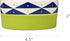 Now House for Pets by Jonathan Adler Oslo Duo Dog Bowl, Small Cute Ceramic Dog Food Bowl from Now House by Jonathan Adler for Water or Food, 4.5 I...