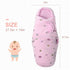 Baby Swaddle Blankets, Unisex Baby Blanket Wrap for Newborn Baby Boys Girls, Skin Friendly Wearable Swaddle Sleep Sack Made of Combed Cotton (Butt...