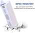 LTGEM Silicone Carrying Travel Case for JBL FLIP 5 Waterproof Portable Speaker with Extra Carabiner - White...