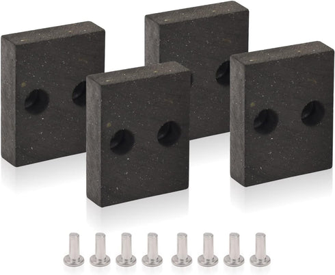 4 Pcs 761-05007 Deck Brake Pad Compatible with Troy-Bilt/Cub Cadet XT1-LT42, XT1-LT42 C, XT1-LT46, XT2-LX42, XT2-LX42 FAB CC C 600 Mower - Include...