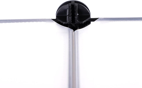 Wire Cube Plastic Connectors for Storage Cabinet and Shelf, Set of 8, Black...