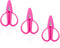 3Pcs Pink Scissors Mini Scissors Travel Set Portable Craft Snips for Sewing Crochet and Embroidery Tiny Small Scissors with Covers Ideal for Women...