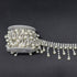 Jerler 1 Yard Crystal Rhinestone Trim Chain, Inlaid Pearl Beaded for DIY Decoration and Bridal Embellishments, Ideal for Wedding Party (Long Tasse...