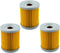 AHL 132 Oil Filter for Suzuki LTF250 LTF 250 Quadrunner 4X4 250 1988 1989 1990 1991 1992 1993 1994 1995 1996 1997 1998 1999 2000 2001 2002 (3pcs)...