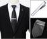 Classic Style Men's Tie Clips, Viaky Neck Ties Necktie Bar Pinch Clip with Gold Silver Black 3 Tone, Best Gifts for Your Father, Lover and Friends...