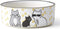 PetRageous 17013 Tangled Kitty Stoneware Dishwasher Safe Cat Bowl with 2-Cup Capacity 5-Inch Diameter by 2-Inch Tall Great for Small Cats or Large...