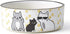 PetRageous 17013 Tangled Kitty Stoneware Dishwasher Safe Cat Bowl with 2-Cup Capacity 5-Inch Diameter by 2-Inch Tall Great for Small Cats or Large...