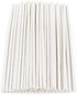 100Pcs 6 Inch Cake Pop Sticks, White Paper Lollipop Sticks, Paper Treat Sticks for Cookies, Candy, Chocolate, Cake Topper...