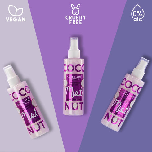 Coconut Body Spray - Body Shimmer Spray with Pearly Particles - Fragrance Glitter Mist for Women...