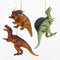 Kurt Adler D2765 Plastic 4 Inch Dinosaur Ornaments Styracosaurus Spinosaurus Carnotaurus (3 Assorted Pack)...