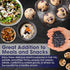 Cherry Bay Orchards - Dried Blueberries - (6oz Bag) -100% Domestic, Natural, Kosher Certified, Gluten-Free, and GMO Free - Packed in a Resealable ...