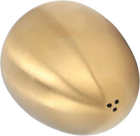 Spice Shaker, Stainless Steel Egg Shaped Spice Jar Pepper Shaker for Home and Kitchen Utensils(Gold)...