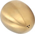 Spice Shaker, Stainless Steel Egg Shaped Spice Jar Pepper Shaker for Home and Kitchen Utensils(Gold)...