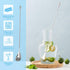 6 Pcs 12 Inch Bar Mixing Spoon Cocktail Spoon Stainless Steel Bar Long Spoon With Spiral Pattern...