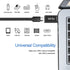 ELECTOP Double Sides 10Gbps, USB 3.1 GEN 2 Male to Type-C Female Adapter, Support Both 10Gbps Charging & Data Transfer, USB A to USB C 3.1 Convert...