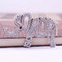 Pearl Elephant DST Sorority Pin Soror Greek Delta Brooch Social Womenhood Gift Jewelry For Clothing Bag...