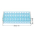 uxcell Detachable Polypropylene Test Tube Holder Rack 50 Hole for 13-16mm Tubes Light Blue 2Pcs...