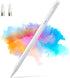 Stylus Pencil for Apple iPad with Tilt Sensitive Palm Rejection, Stylus Pen for iPad Pro11&12.9 inch, Pencil for iPad Air 3/4/5 Gen, iPad 6/7/8/9/...
