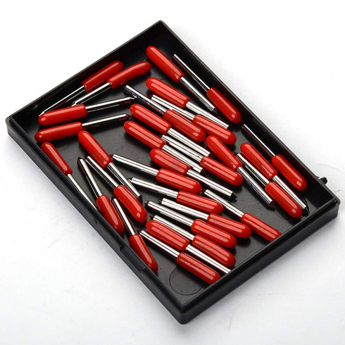 30Pcs Replacement Cutting Blades for Explore Air/Air 2/Air 3/Maker/Maker 3/Expression, 45 Degree Standard Fine Point Blade for Most Vinyl Fabric C...
