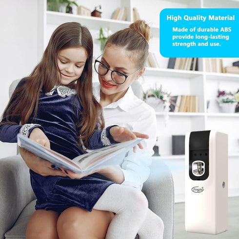 Automatic Air Freshener Spray Dispenser, FENGJIE Auto Air Fresheners Spray -Wall Mount/Free Standing Fragrance Dispenser for Home Room Office Hote...