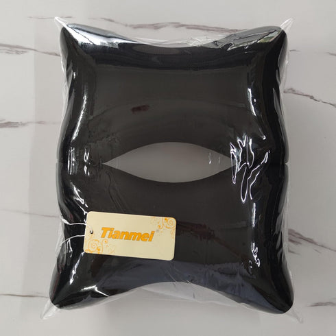 Tianmei 2 Pcs Plain Color Memory Foam Car Headrest Vehicle Seat Neck Rest Support Pillow Relief Pad (JYM–Pure Black)...