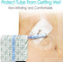 Dialysis Catheter Shower Cover 8"x8", Waterproof Peritoneal Dialysis Chemo Port Protector for PD Chest Catheter Peg Feeding Tube G-Tube Picc Line ...