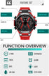 KXAITO Men's Watches Sports Outdoor Waterproof Military Watch Date Multi Function Tactics LED Face Alarm Stopwatch for men 8087...
