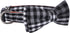 Soft &Comfy Bowtie Dog Collar,Detachable and Adjustable Bow Tie Collar,for Small Medium Large Pet (Medium (Pack of 1), Black and Whit)...