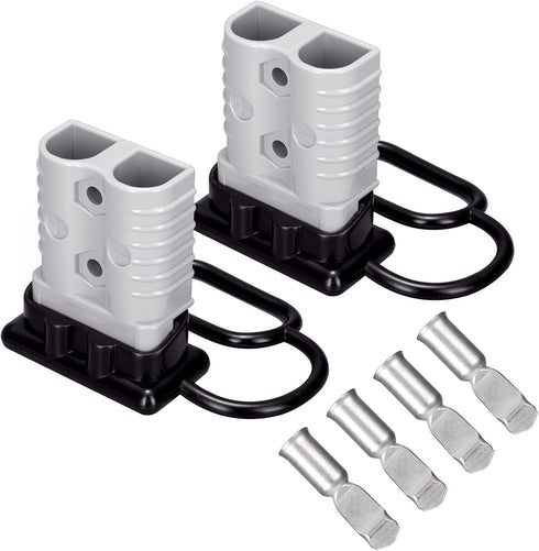 Spurtar 175A 1/0 AWG Battery Quick Connect Disconnect Fits 1/0 AWG Cable (2 Pack) Wire Harness Plug for Winches, Trailer or Other Electrical Devic...