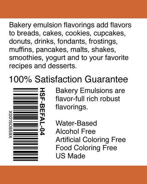 Hobbyland Bakery Emulsions (Almond Flavoring, 4 fl oz), Almond Baking Emulsion, Made in small batches....