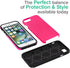 CellEver Heavy-Duty Case for iPhone SE 2022/2020, iPhone 8 /iPhone 7 - Dual Layer, Military Grade Protection, Elevated Screen & Camera Protection,...