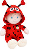 June Garden 12" Sweet Dolly Ladybug - Stuffed Ultra Soft Baby Doll for Birth and Up - Ladybug Outfit...