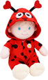 June Garden 12" Sweet Dolly Ladybug - Stuffed Ultra Soft Baby Doll for Birth and Up - Ladybug Outfit...