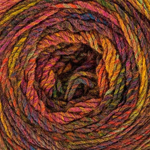 Red Heart Roll with It Melange Yarn, 1 Pack, Curtain Call...