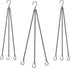 ZMTECH Pack of 3 Hanging Chains (24 Inch) for Plants Flower Pot Basket Chains Hangers for Lanterns, Bird Feeders, Planters and Other Ornaments...