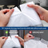 1 Gallon 100 Counts Mini Strong Drawstring Trash Bags Garbage Bags by RayPard, fit 3-4 Liter Small Trash Can, Tiny Waste Basket Liners for Home Of...