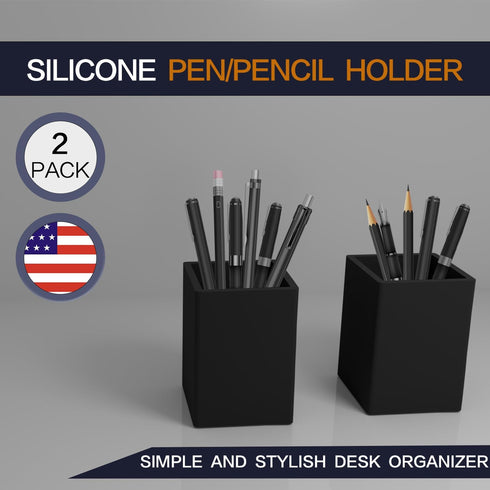 Silicone Pen And Pencil Holder For Desk?5mm Thick Silicone Pen Holder For Keeping Your Workspace Tidy And Organized?A Practical Design And Must-Ha...