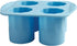 HIC Kitchen Big Shot Silicone Ice Tray, Non-Stick, Makes 4 Ice Shot Glasses...