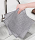 Multipurpose Wire Dishwashing Rags for Wet and Dry Use, Upgraded Diamond-Shaped Lattice Weave Multifunctional Kitchen Cleaning Supplies, Non-Scrat...
